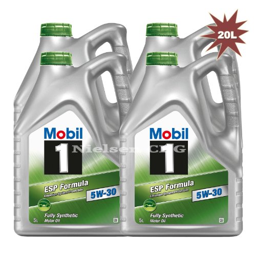 Aceite motor MOBIL 1 ESP FORMULA 5W-30, 20 Litros (4 x 5 lts)