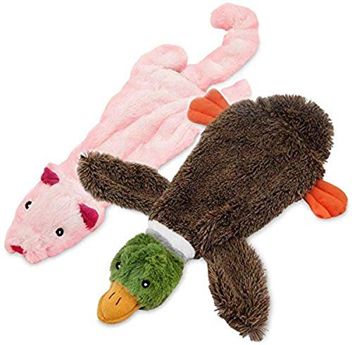 Best-Pet-Supplies-2-in-1-Stuffless-Squeaky-Dog-Toys-with-Soft-Durable-Fabric-for-Small-Medium-and-Large-Pets-No-Stuffing-for-Indoor-Play-Holds-a-Plastic-Bottle 2 in 1 Stuffless Squeaky Dog Toys with Soft