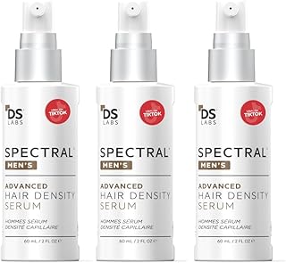 DS Labs Spectral Men’s Hair Density Serum (formerly Spectral.DNC-N), 60mL - Lightweight Leave-In for Fuller Looking, Thicker Looking Hair, Fast Absorbing, Non-Greasy, For All Hair Types (3 Pack)