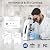 SMONET Tankless Reverse Osmosis System: 7 Stages Reverse Osmosis Water Filter 600 GPD with Smart LED Faucet Under Sink RO Water Filtration Systems for Whole Home 2:1 Pure to Drain NSF 58/372