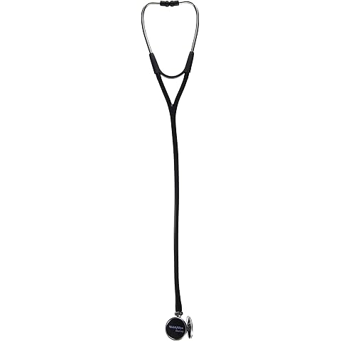 Welch Allyn 5079-321 Harvey DLX Stethoscopes, Triple Head, 28" Black
