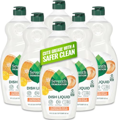 Seventh Generation Dish Liquid Soap Clementine...