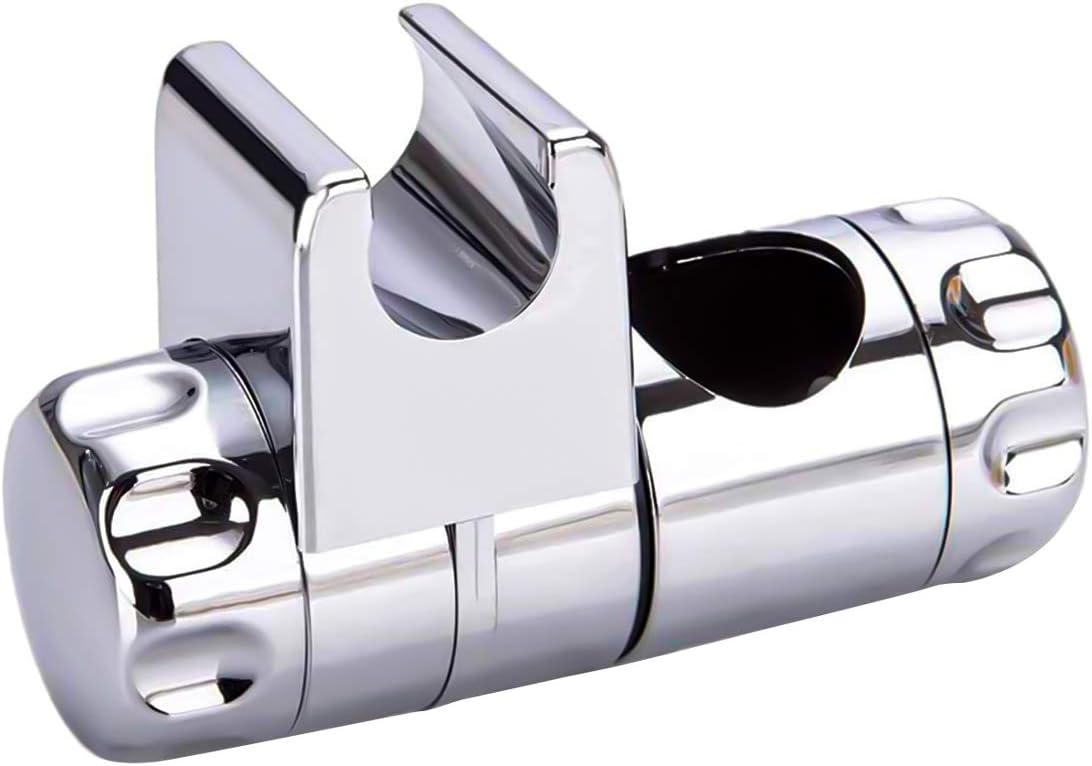 Rixow sliding shower head holder bar, sliding bar for shower rod 25 mm