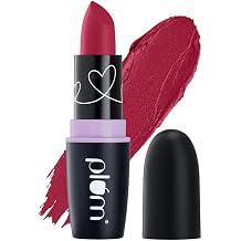 Matterrific Lipstick, Highly Pigmented, Nourishing & Non-Drying, 100% Vegan & Cruelty Free, Go Rouge-125 Raspberry Pink