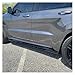 Car Side Skirt Extension Splitter A Pair Compatible for Jeep Grand Cherokee SRT/SRT8/Trackhawk 2012-2021 Plate Lip Bumper Winglet Body Kit(Glossy Black)