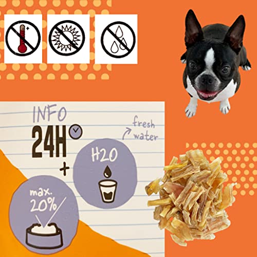 Büffel-Achillessehne für Hunde, 150g.