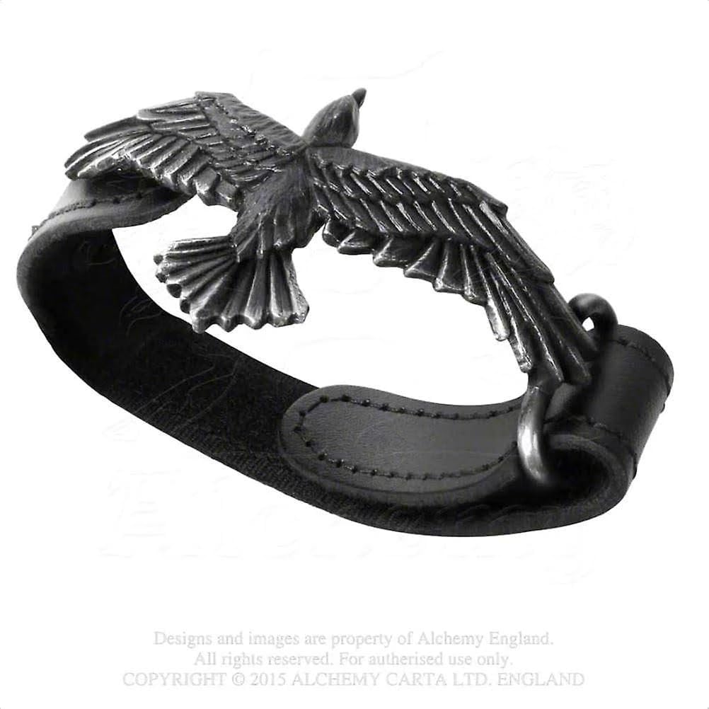 Alchemy Gothic A109 Black Consort Wriststrap
