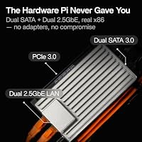 ZimaBoard 2 832 Home Server Mini DIY NAS Single Board Netzwerkspeicher – Ansicht 3