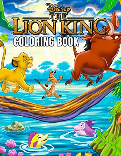Disney The Lion King Coloring Book: Jumbo Coloring Books for Kids and Teens: Caroline, Pink ...
