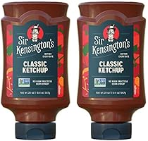 Sir Kensington's Classic Ketchup, From Whole Tomatoes, No High Fructose Corn Syrup, Gluten Free, Certified Vegan, Non-...