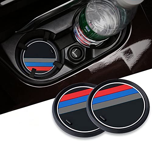 Accesorios para Auto 2 Pzas Antideslizante para Vaso Rojo miniatura 2