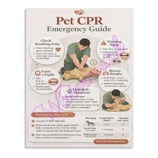 Emergency Canine First Aid Chart for Dogs