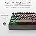 immagine 8Trust GXT 860 Thura Tastiera Gaming Semi-meccanica LED, Piastra Superiore in Metallo, Nero [Italia]