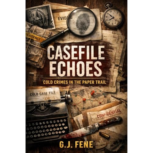 Casefile Echoes: Cold Crimes in the Paper Trail Audiolibro Por G.J Fene arte de portada