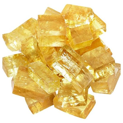 Rockcloud 1 lb Natural Healing Crystal for Cabbing,Tumbling,Cutting,Lapidary,Polishing,Reiki Crytsal Healing,Rainbow Orange Optical Calcite