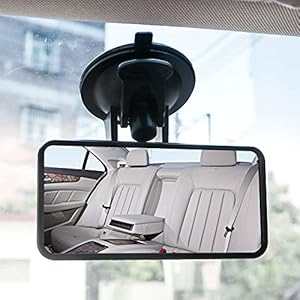 Rear View Mirror Universal Baby Car Inner Mirror Rear, Car Examiner Mirror, Rear View Mirror for Driving Test, Learner Driving Instructor Mirror for Car SUV Trucks