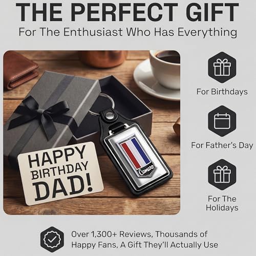 Image of Brotherhood Car Key Chain for Camaro - Classic Models Keychain for Men and Women Gift Key Ring - -