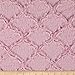Shannon Fabrics" Minky Luxe Cuddle Lattice, Baby Pink