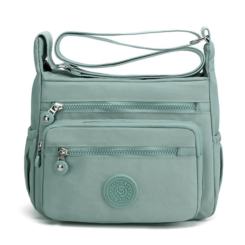 Sac à bandoulière nylon femme idéal pour les trajets quotidiens
