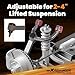 maXpeedingrods 2-4” Lifted Upper Control Arm for Toyota Tacoma 2004-2024, for Toyota Prerunner/Fortuner/Hilux 7th/8th 2004-2024, Front UCA