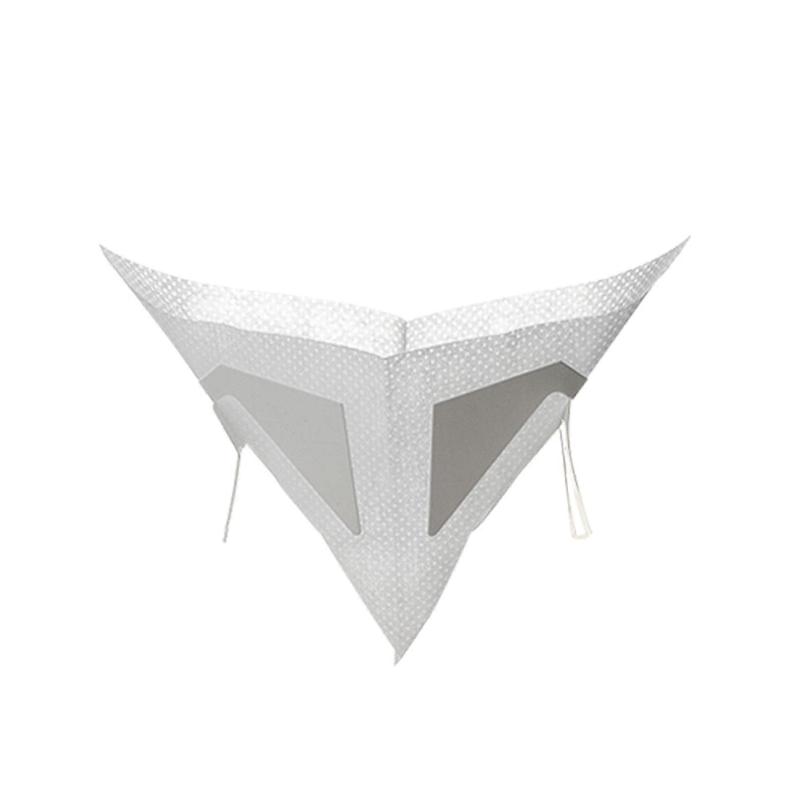 آلة القهوة ورقة فلتر القهوة المحمولة بالتنقيط بالتنقيط نوع كأس فلتر اليد ورق ترشيح الأذن المعلق على شكل V - 30 قطعة