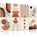 8 Pack Art Acoustic Panels, 48"X32" Soundproof Wall Panels, Decorative Acoustical Wall Panel Self-adhesive Sound Absorbing Panels Sound Dampening Panels for Home Office