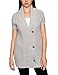 Produktbild ESPRIT Damen Strickjacke Gr. Small, Grau - Grau (Metal Grey Melange)