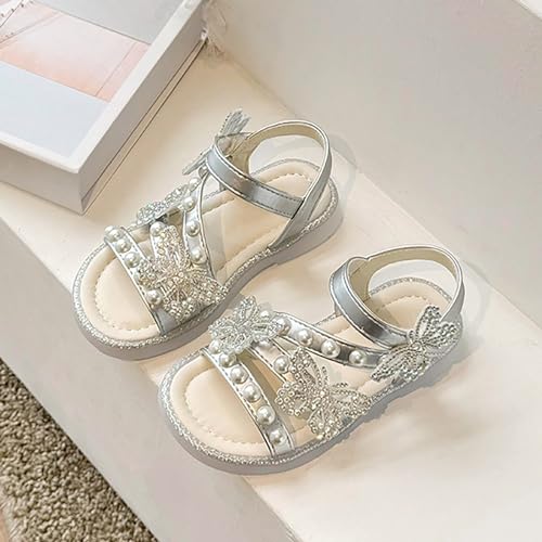 Girls Toddler Big Kids Summer Bow Fashion Shoes Sandals Soccer Slide Sandals3