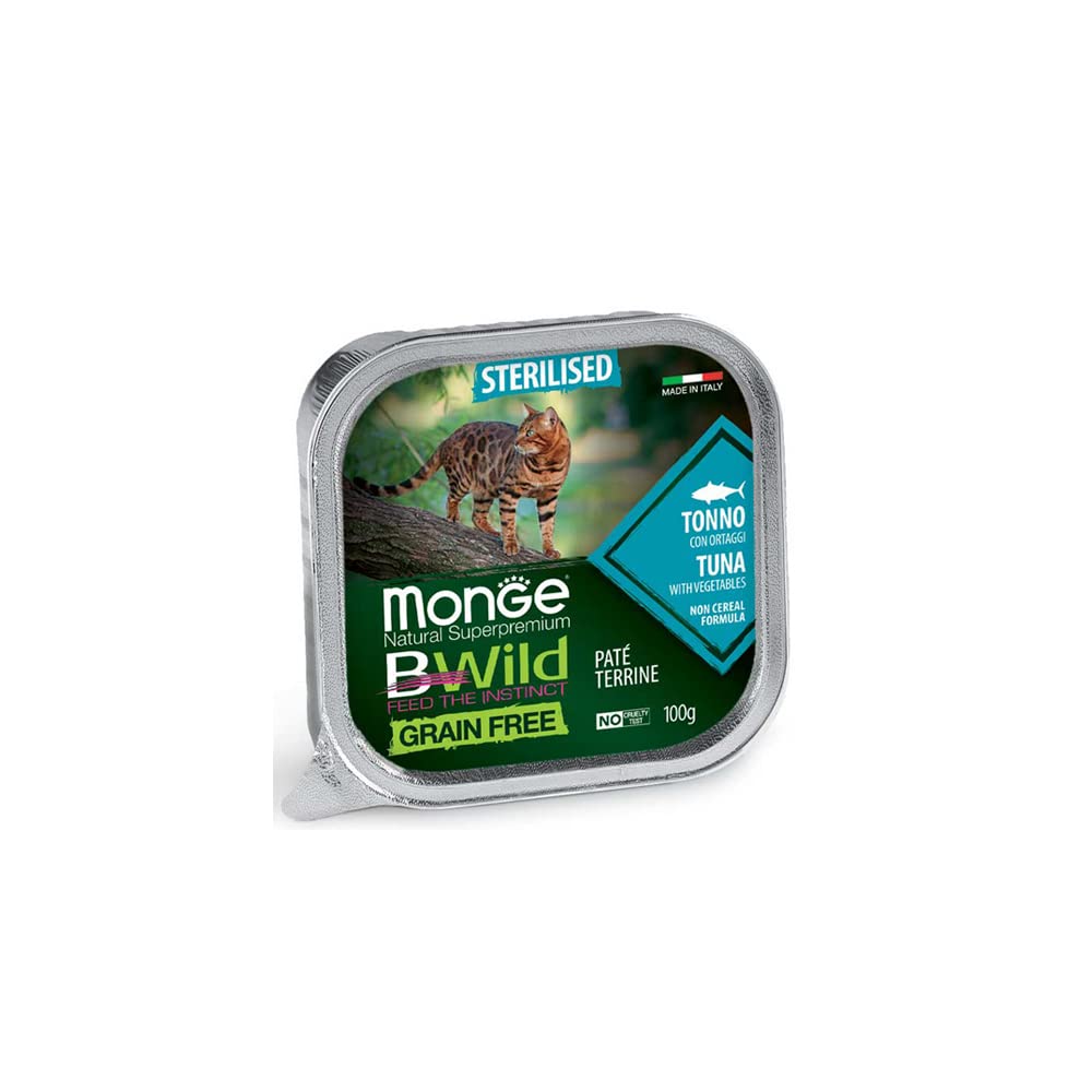 B-Wild Grain Free Pate Sterlised Tuna with Vegetables for Cats-100gm(Pack of 5) (B09QQJXVKS) Amazon Price History, Amazon Price Tracker