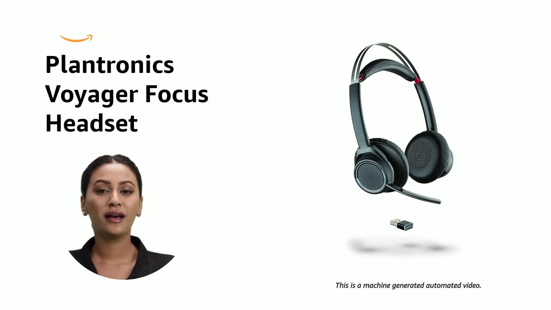 Plantronics Voyager Focus Headset B825, No Stand (202652-103