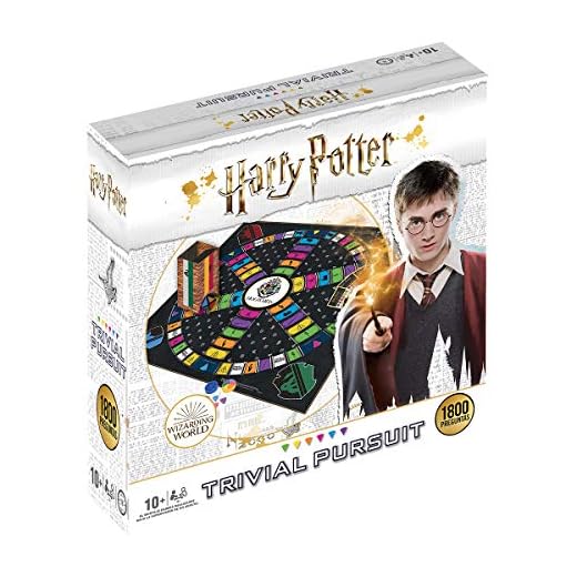 Trivial Pursuit - Harry Potter - Juego de Mesa de Preguntas. Incluye Tablero. Versión en Español