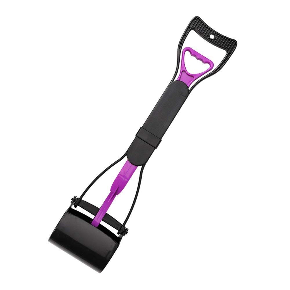 PSK Large Size Foldable Pet Pooper Scooper Long Handle Top Paw Jaws Poop Scoop Dog Sanitary Waste Pickup Removal Suitable for Any Dogs (Length - 60cm, Color May Vary) (B07M5N9G9T) Amazon Price History, Amazon Price Tracker