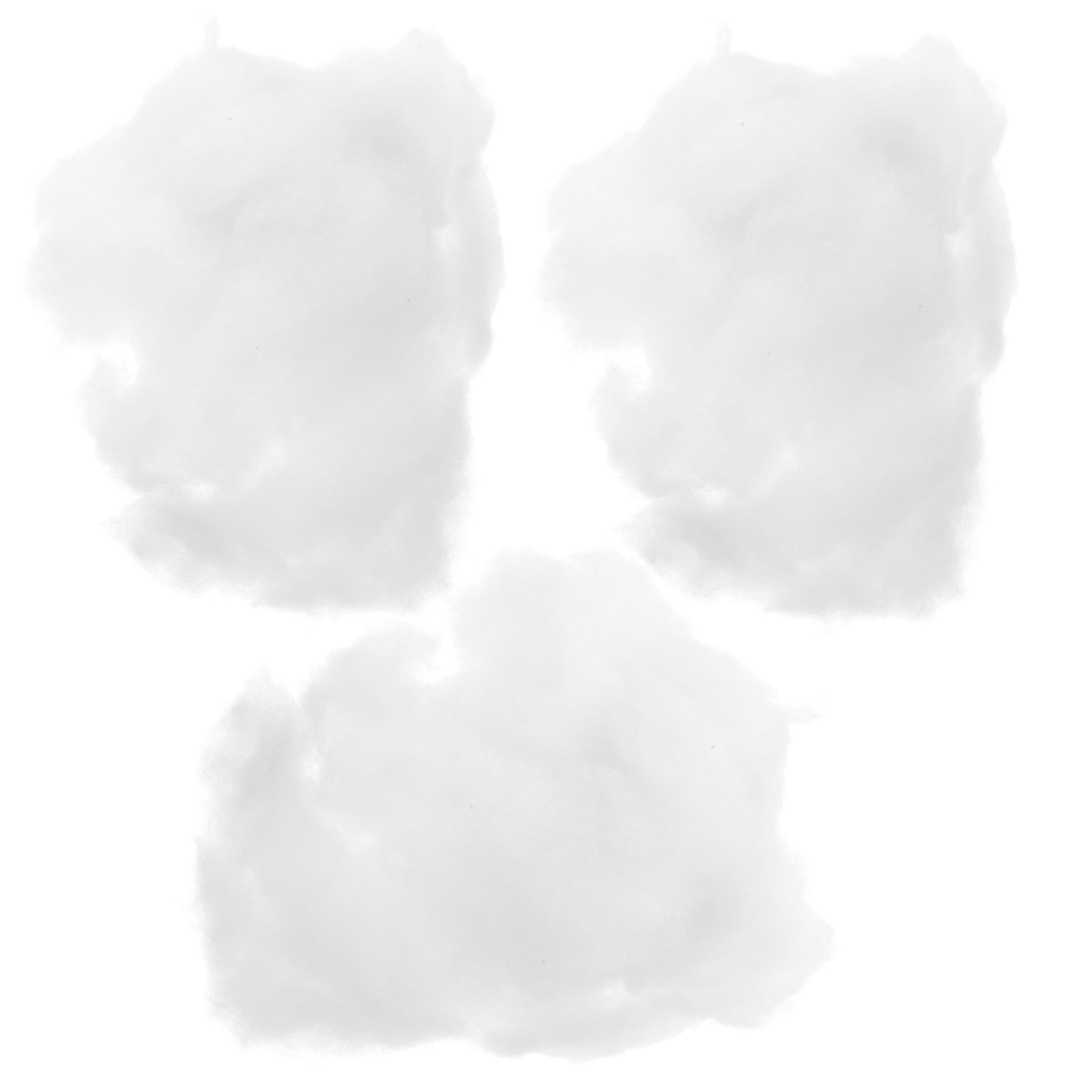 GOOHOCHY 3pcs Artificial Snow Fluffy Decoration for Decor Lightweight Fake Snow for Christmas Party Crafts for Holiday Displays and Projects