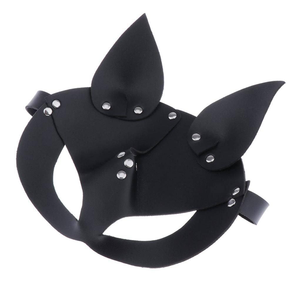 VELURA Face Mask Rabbit Cat Studded Masquerade Costumes Stud Rivet Lowrie |1 Piece Mask| Masks & Eye Masks| Accessories | Costumes, Reenactment, Theater |Clothing, Shoes & Accessories-picture-45