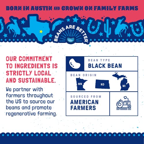 Beanitos Black Bean Chips - Original Sea Salt - (6 Pack) 5 Oz Bag - Black Bean Tortilla Chips - Vegan Snack With Good Source Of Plant Protein And Fiber #TOP2