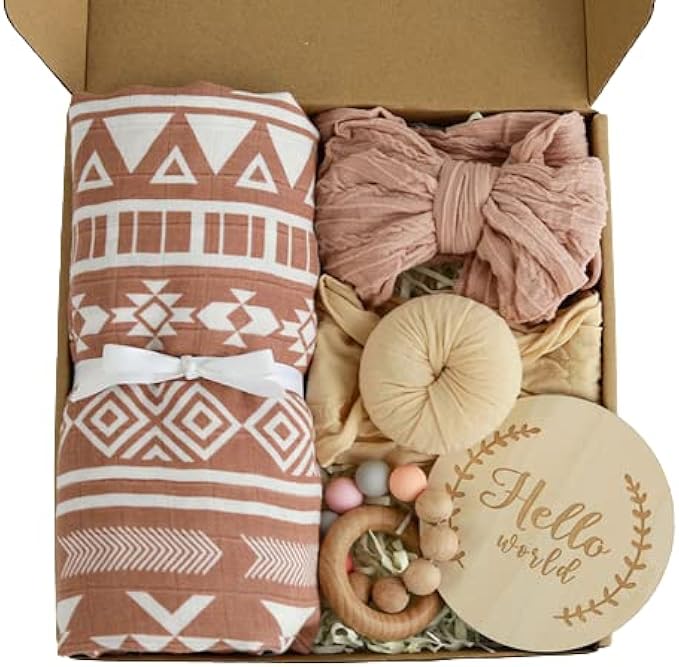 OLilye Baby Gift Set for Newborn New Baby Gift Set