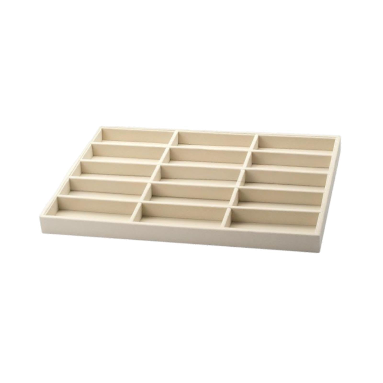 Sharplace Brillenvitrine, Sonnenbrillen-Organizer-Box, multifunktional, stapelbar, 15 Fächer, Brillenhalter, Behälter für Schaufenster, Gelb