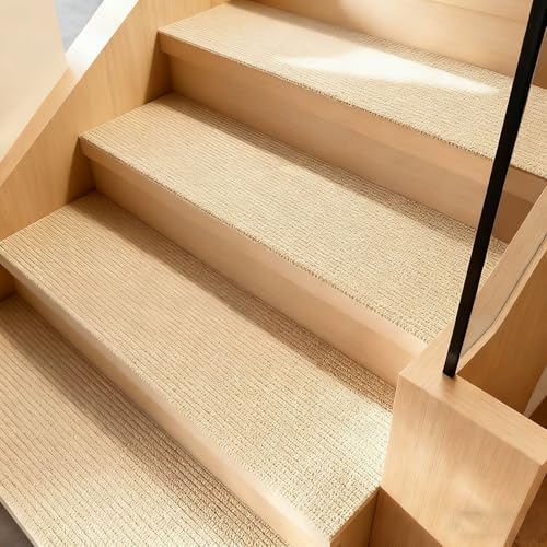 �K�i ����~�߃}�b�g �K�i�p�J�[�y�b�g 10���Z�b�g �J�b�g�\ 20cm×80cm �K�i���� �ؐ��K�i�p �����p ����~�߉��H �ė��p�\�Ȓ�ʔS���ܕt��(Yellow)