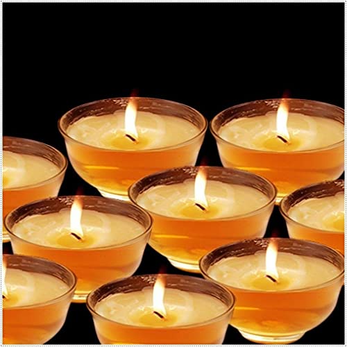20 piezas de mechas enceradas para velas DIY miniatura 4
