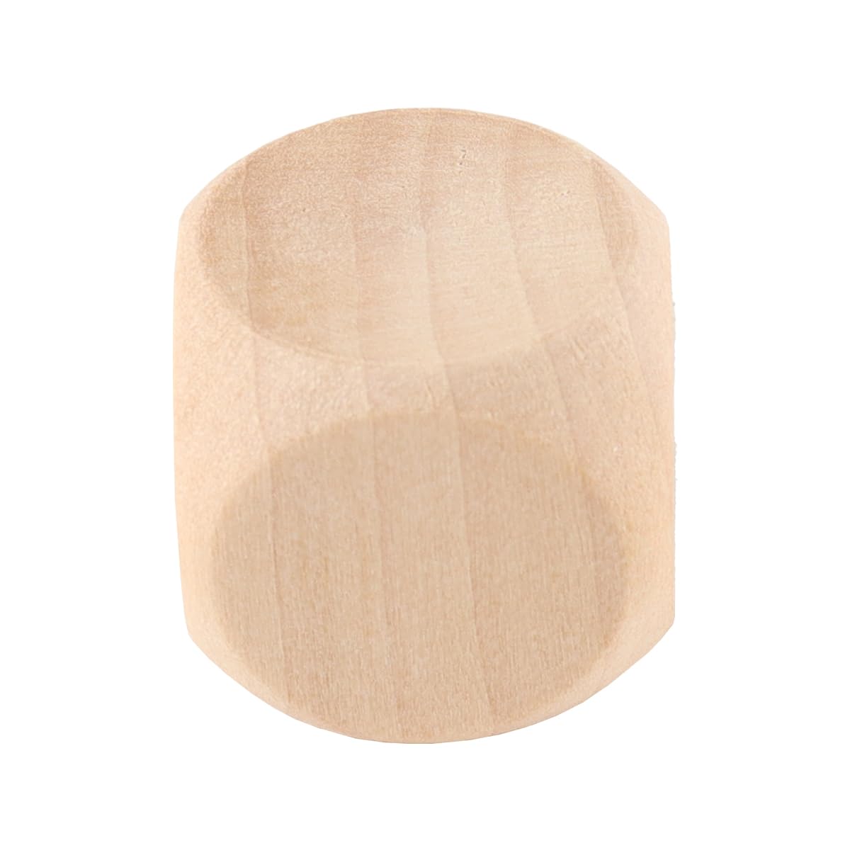 Sarini 10 Dados De Madera De 20 Mm, Redondos, Lisos, De Seis Caras, Sin Pintar, Para Enseñanza DIY, Recursos Creados, Enseñanza De Juegos.
