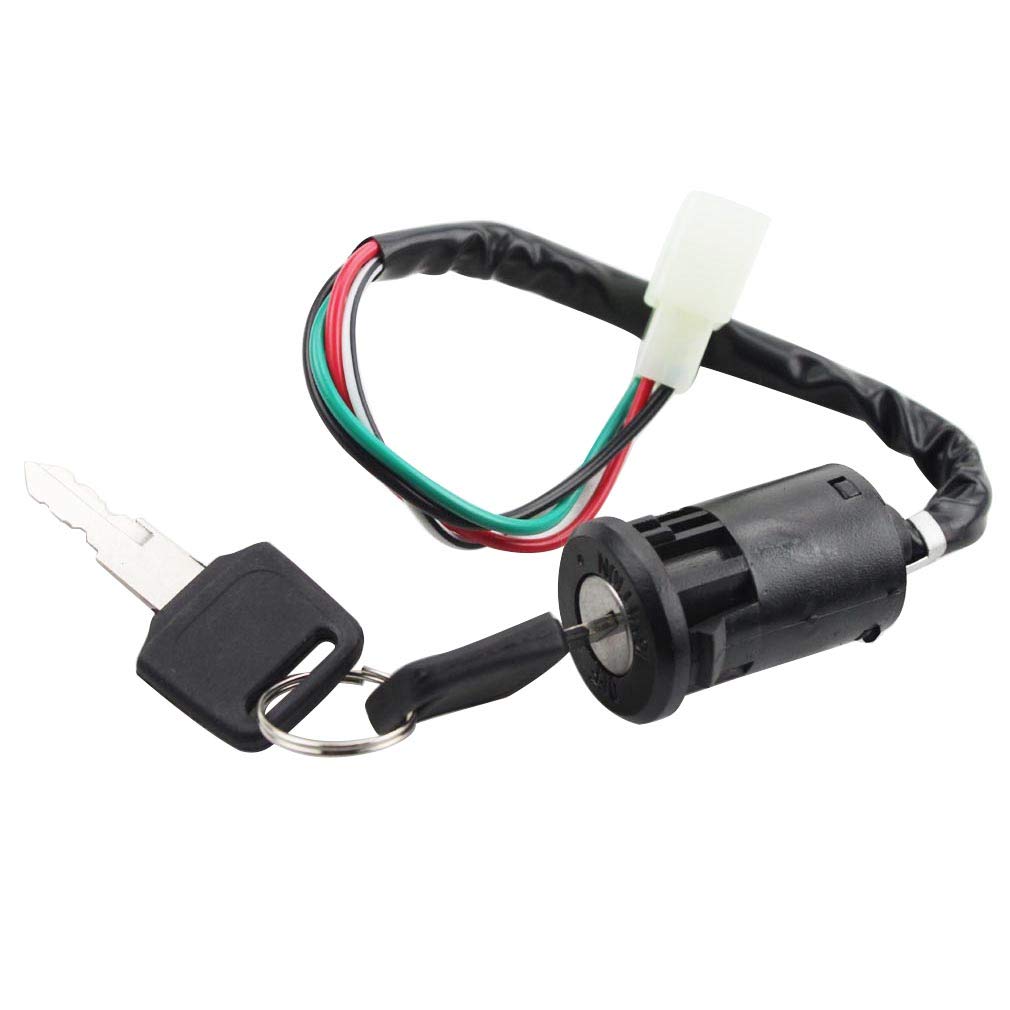 Buy WOOSTAR 4 Pin Ignition Key Switch Set Replacement for Chinese 50cc
