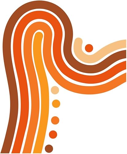 Miniatura 4 de SUPERDANT Pegatina abstracta de arco para decoración de pared, diseño de arco iris, adhesivo de pared para bricolaje, arte bohemio, calcomanías de