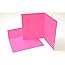 Note Card Cafe All Occasion Blank Note Cards | Hot Pink | 40 Pack | Matching Color Envelopes Included | Bulk Set for Greeting