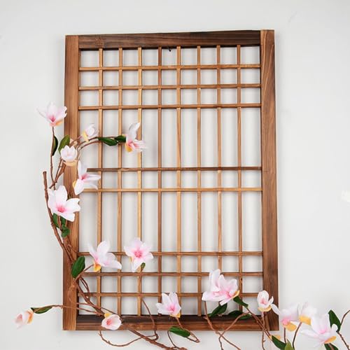 Decoración rústica de pared con formas de ventana tradicional 8