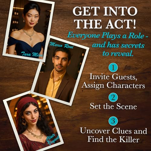 Murder Mystery Party Pasta, Passion & Pistols miniatura 5