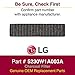 LG 5230W1A003A Charcoal Filter, 1 Count (Pack of 1)