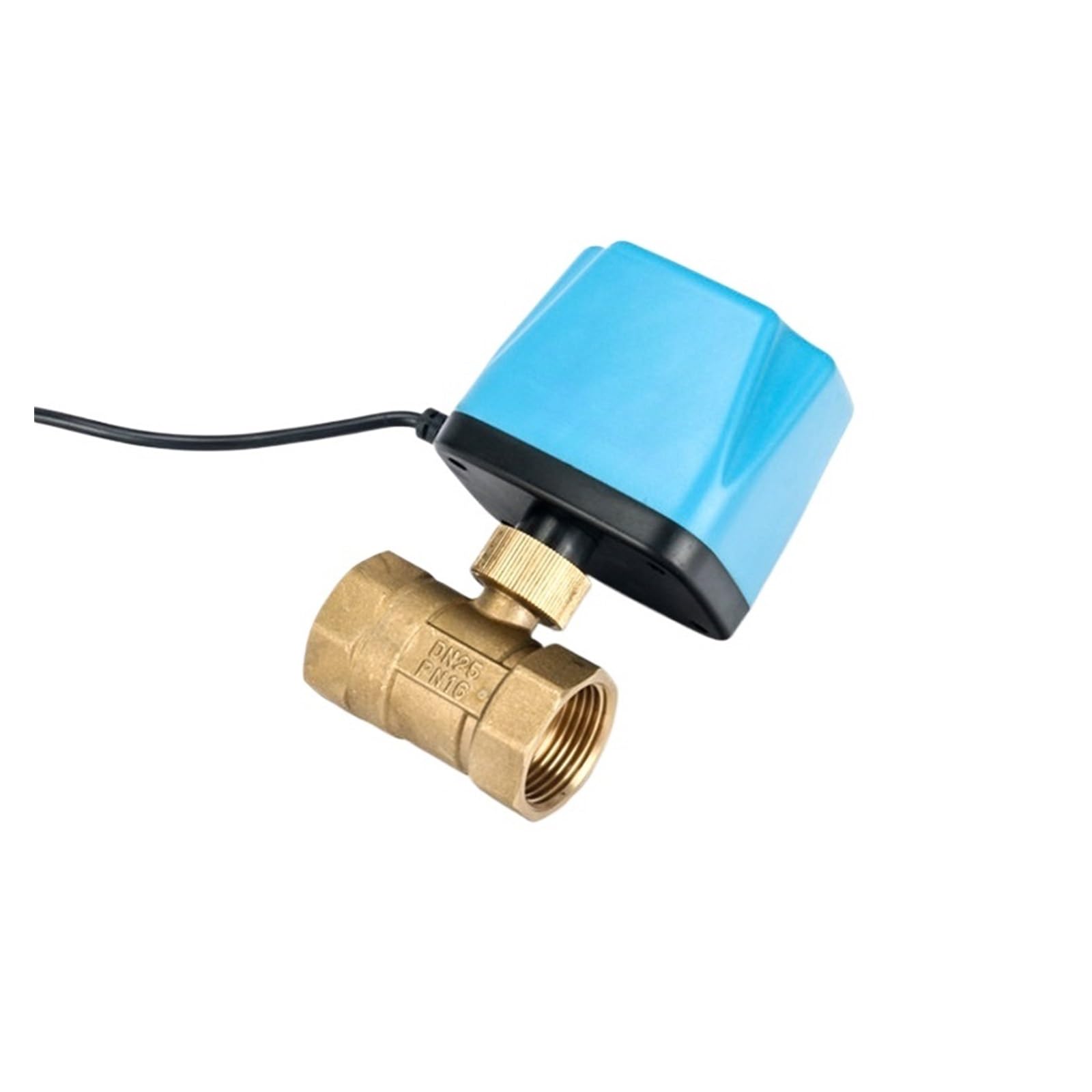 Válvula de control Válvula de bola eléctrica de latón de 1/2 ", 3/4", 1 ", 1-1/2", 2 ", dos cables, dos vías, normalmente cerrada, normalmente abierta, válvula de conmutación AC220, válvula de agua pa