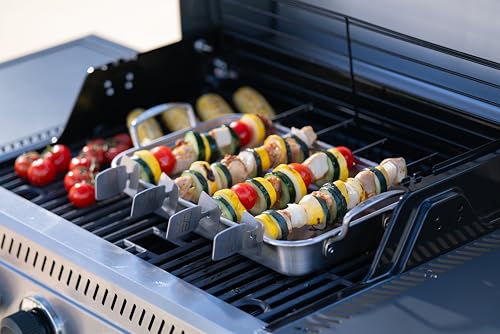Set de 4 Pinchos para Parrilla Charbroil Acero Inoxidable miniatura 3