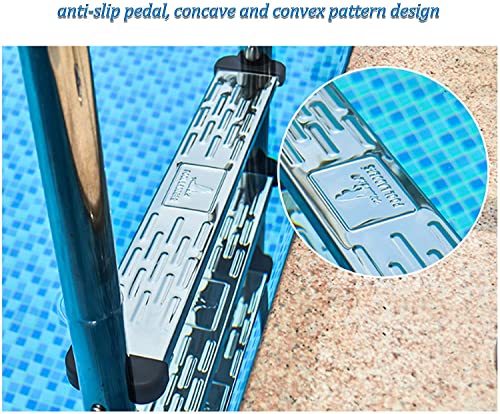 Escalera para piscina de acero inoxidable con 3 peldaños miniatura 3