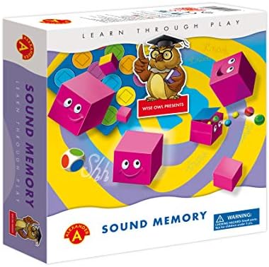 Sound Memory Matching Game and Memory Game - Stem Educational Learning Game for Age 3+ Sound Memory – Hand, Eye, Ear Coordination